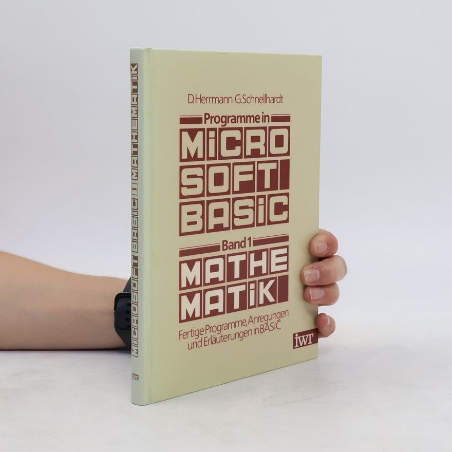 Kolektiv autorů Programme in microsoft BASIC