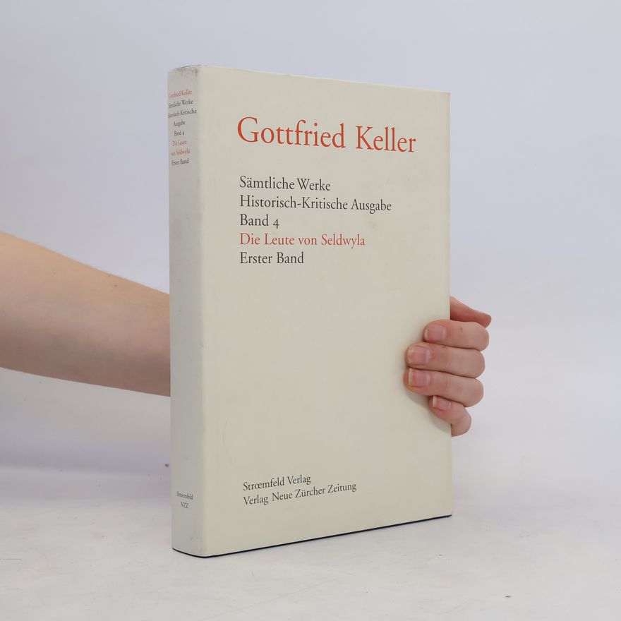 Gottfried Keller Sämtliche Werke