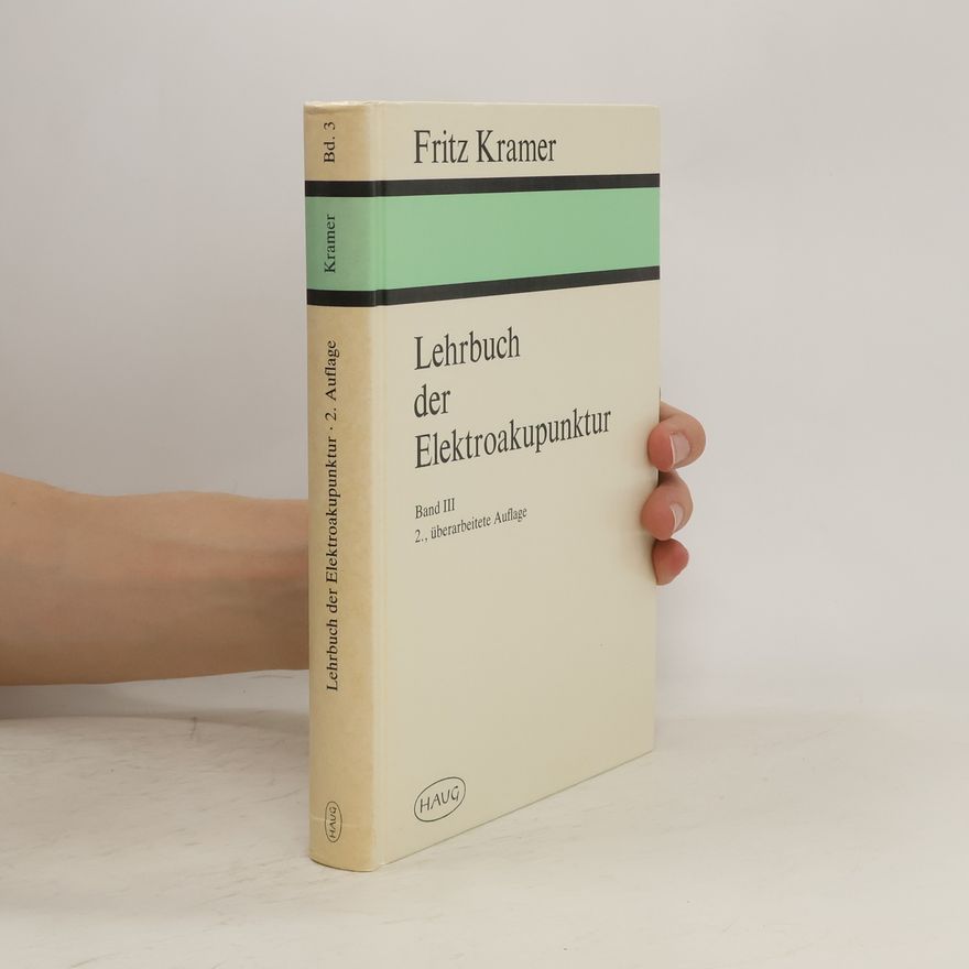 Kolektív autorov Lehrbuch der Elektroakupunktur