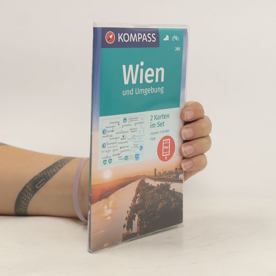 Kompass Karten GmbH KOMPASS Wanderkarten-Set 205 Wien und Umgebung (2 Karten) 1:50.000