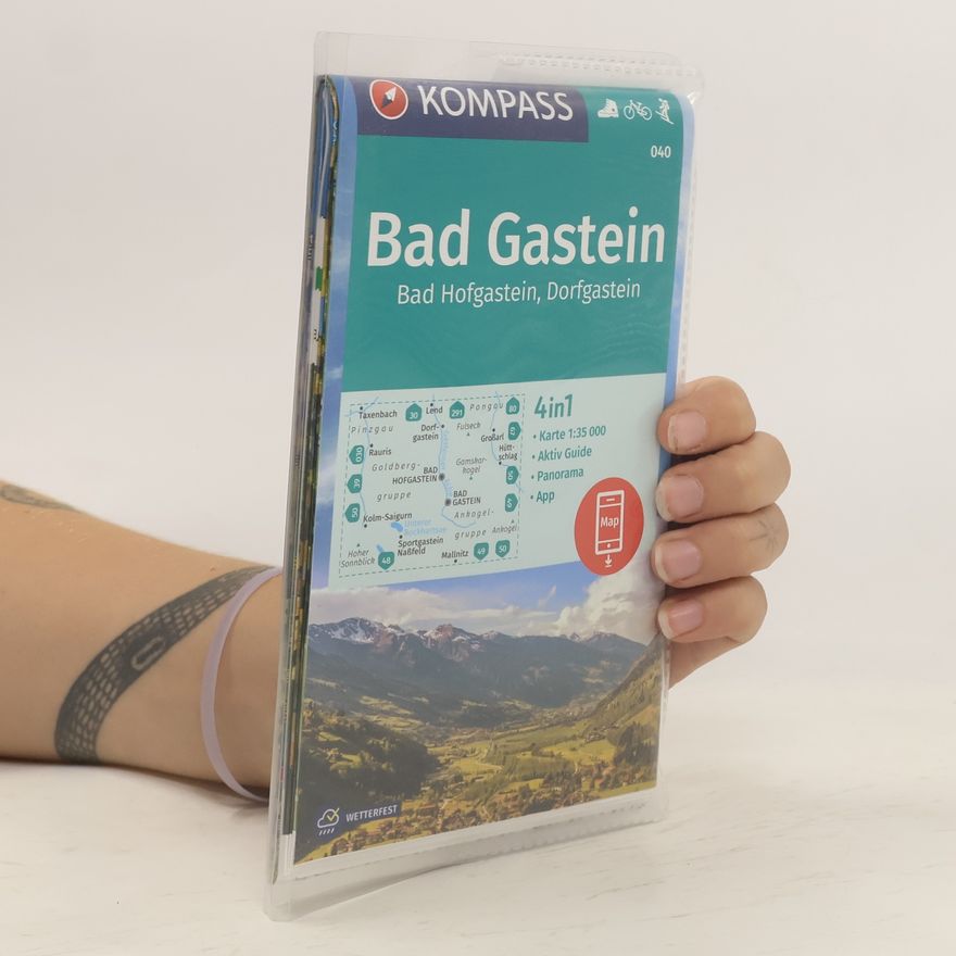 KOMPASS-Karten KOMPASS-Karten GmbH KOMPASS Wanderkarte 040 Bad Gastein, Bad Hofgastein, Dorfgastein 1:35000