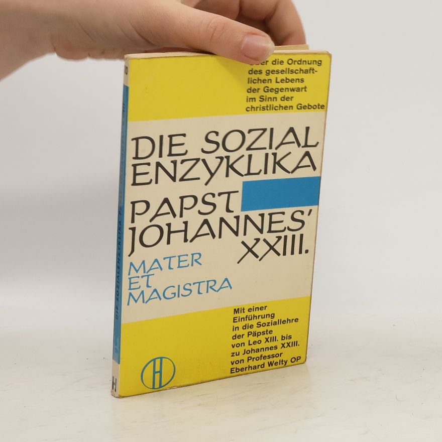 Jan Pavel II. Die Sozial Enzyklika