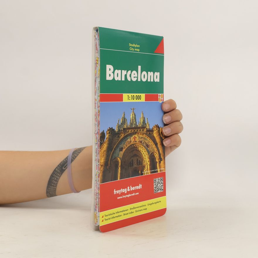 Freytag&Berndt Barcelona 1:10T plán města