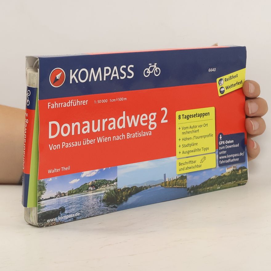 Walter Theil Kompass Fahrradführer Donauradweg. Bd.2
