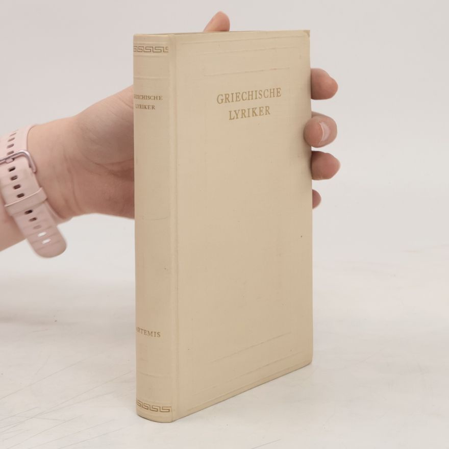 Various authors Griechische Lyriker