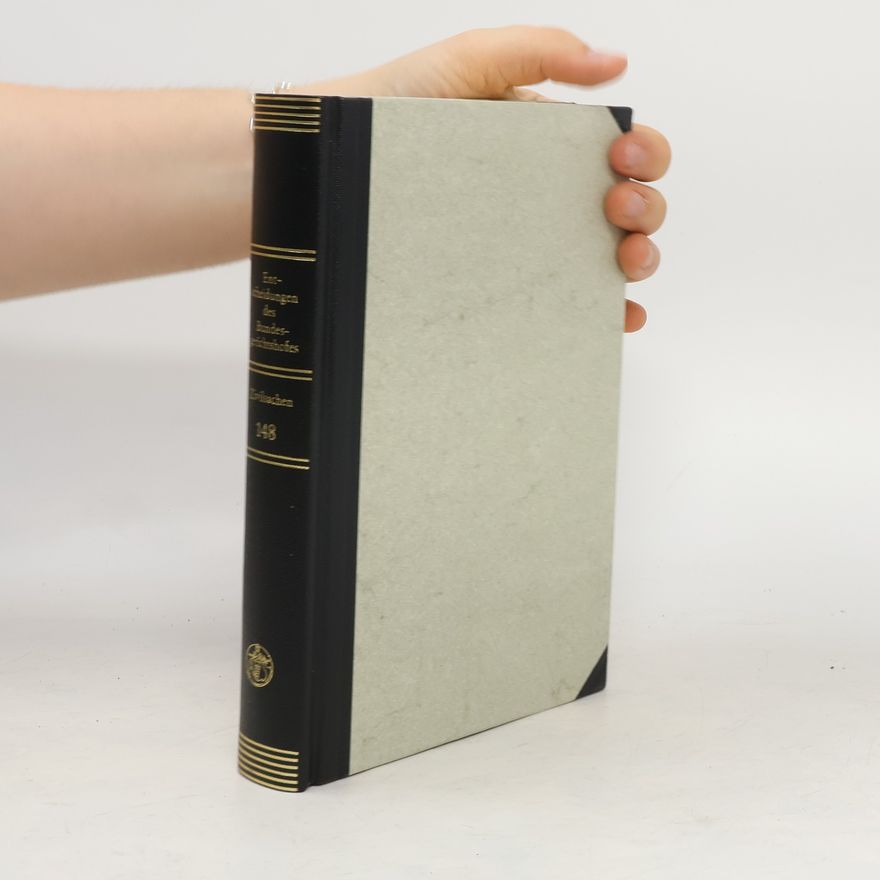 Autorenkollektiv Entscheidungen des Bundesgerichtshofes in Zivilsachen, BGHZ. Band 148