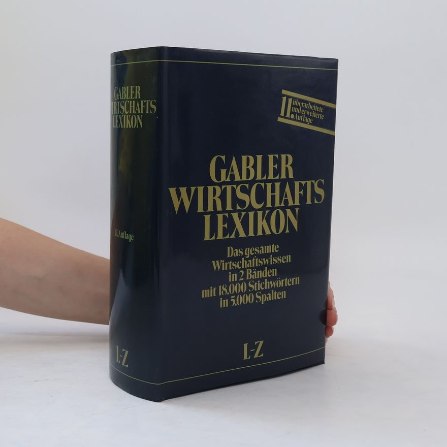 Various authors Gabler Wirtschafts-Lexikon L-Z