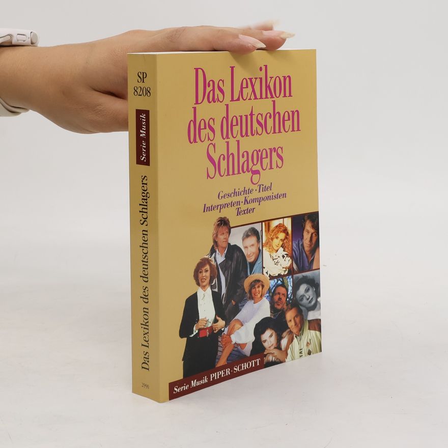 Matthias Bardong Das Lexikon des deutschen Schlagers