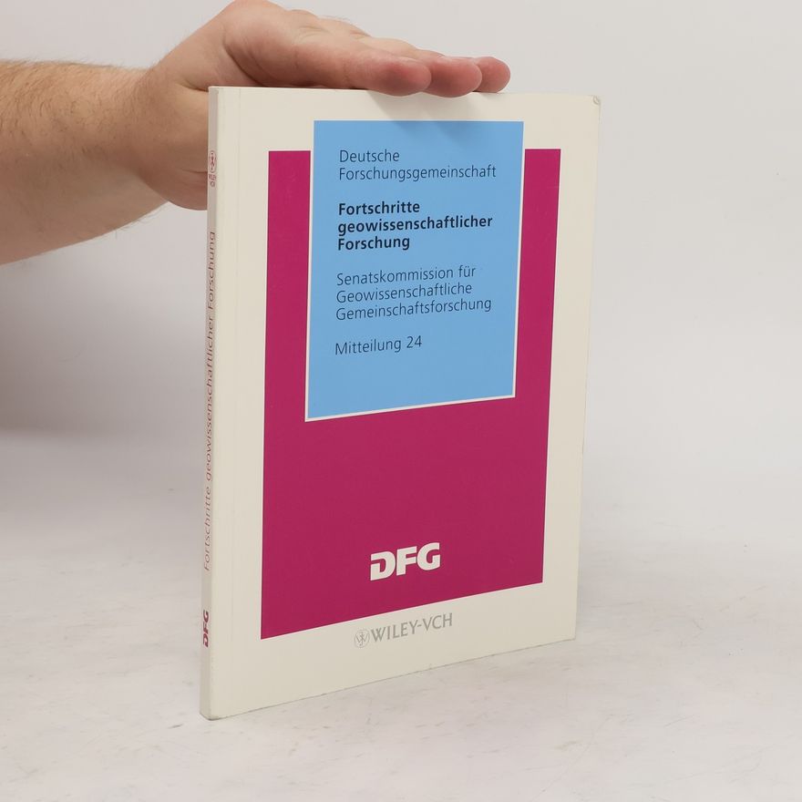 Kolektiv autorů Fortschritte geowissenschaftlicher Forschung
