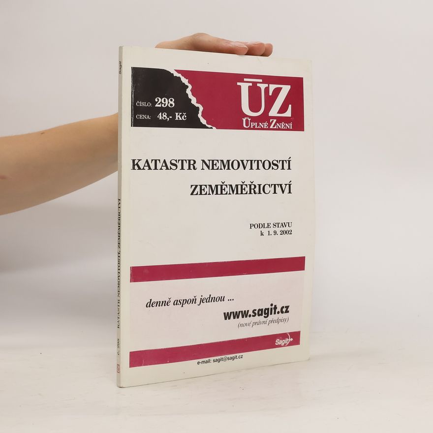 Kolektiv autorů Katastr nemovitostí : Zeměměřictví