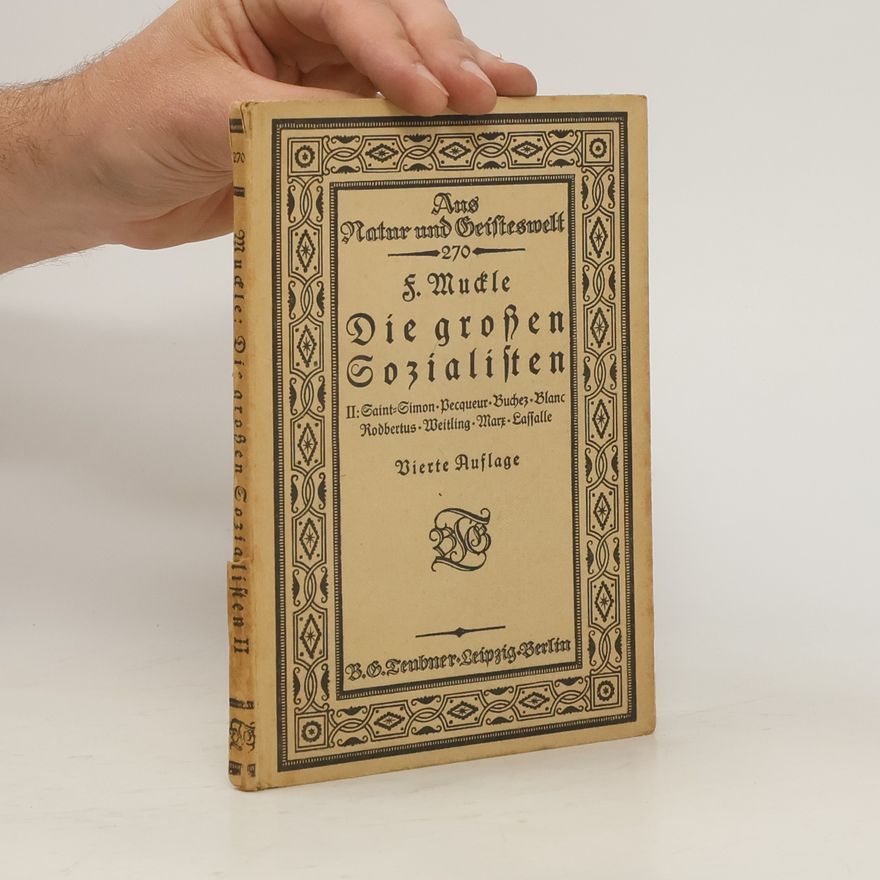 Friedrich Muckle Die Grossen Sozialisten