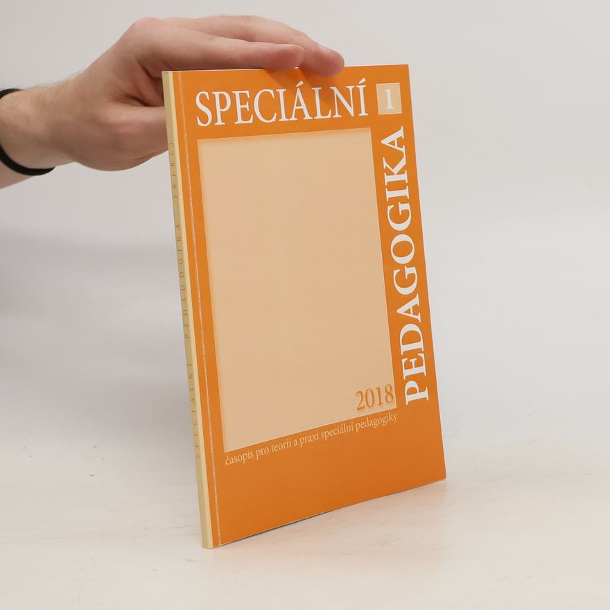 Kolektiv autorů Speciální pedagogika 1/2018