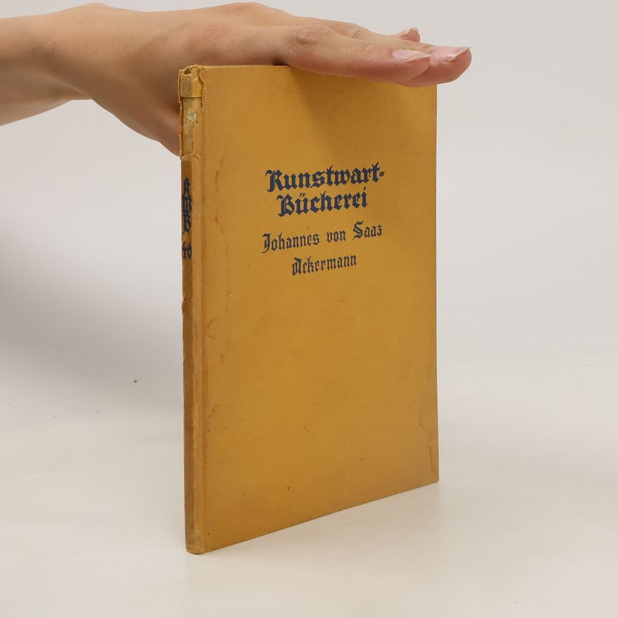 Johannes von Saaz Kunstwart-Bücherei. Der Ackermann aus Böhmen