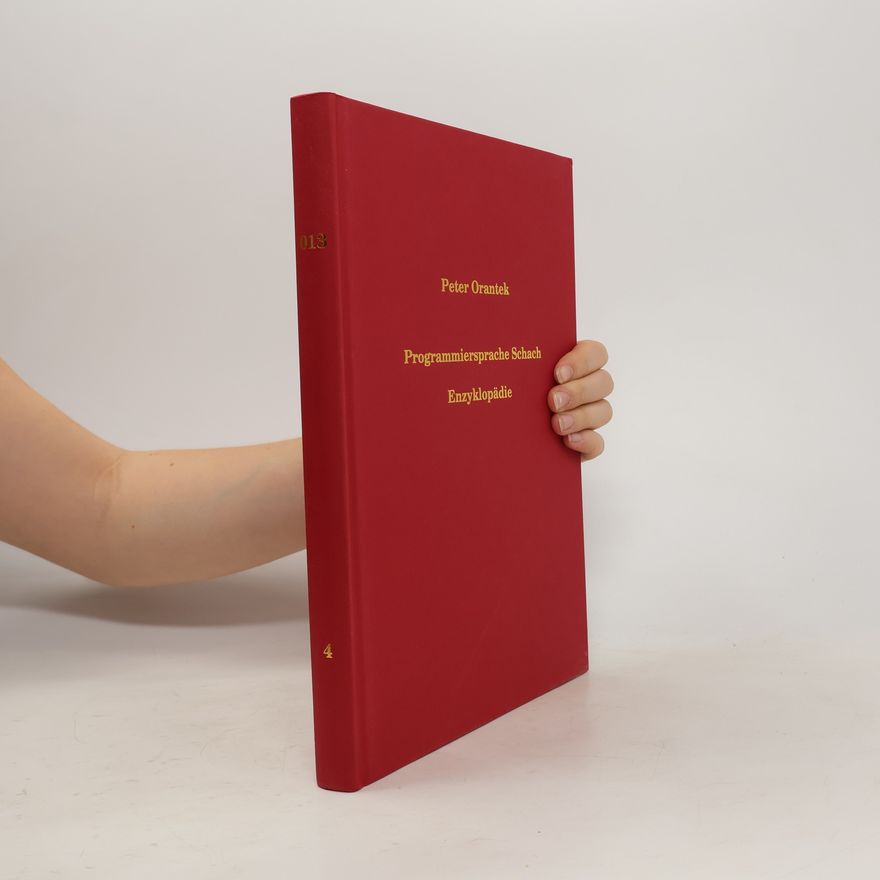 Peter Orantek Programmiersprache Schach Enzyklopädie 4