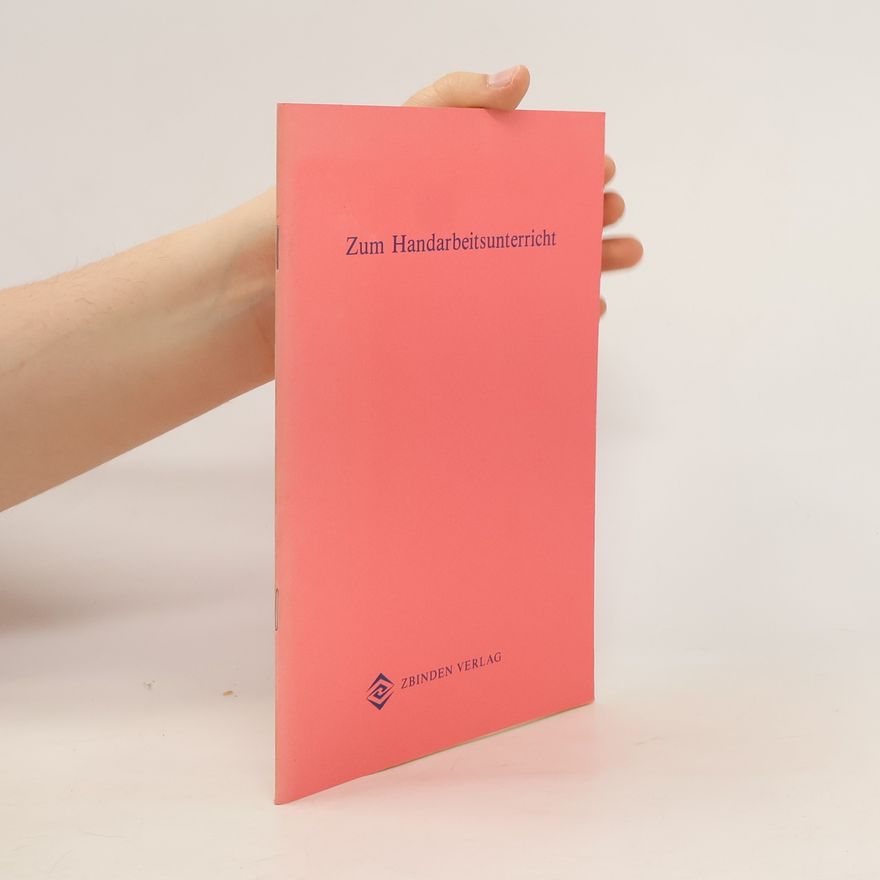 Autorenkollektiv Zum Handarbeitsunterricht