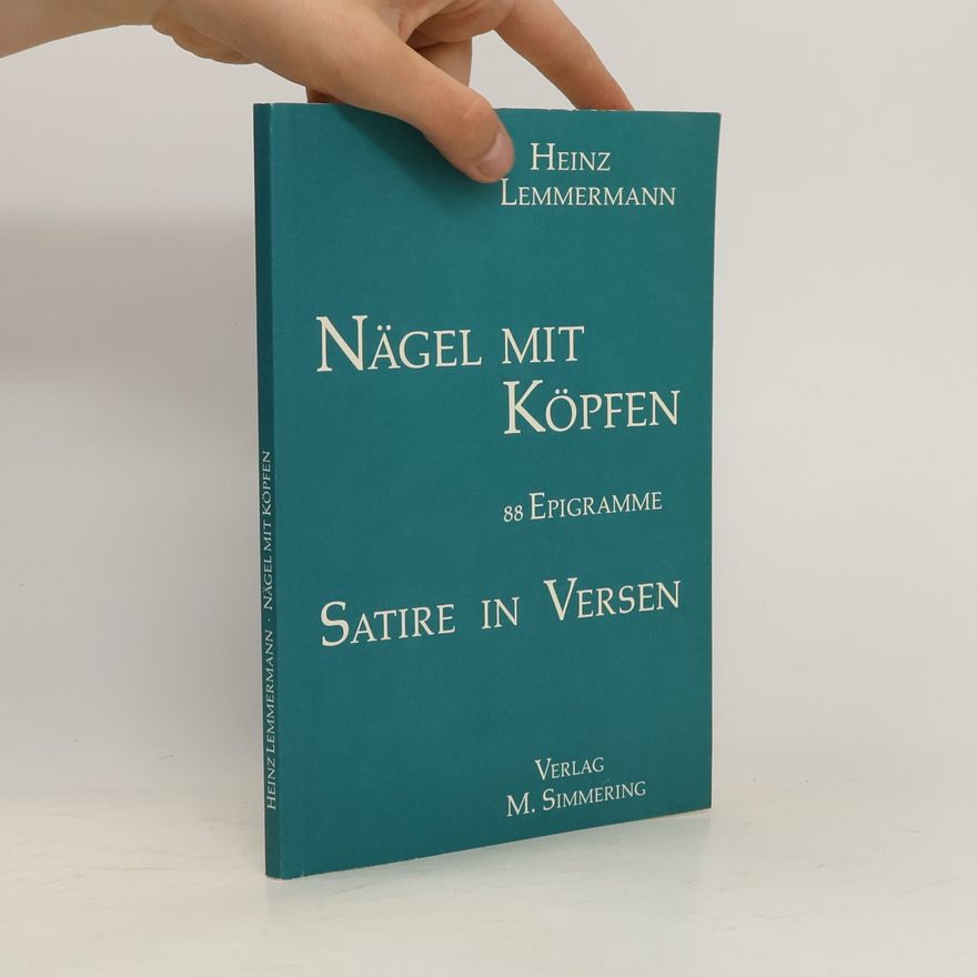 Heinz Lemmermann Nägel mit Köpfen