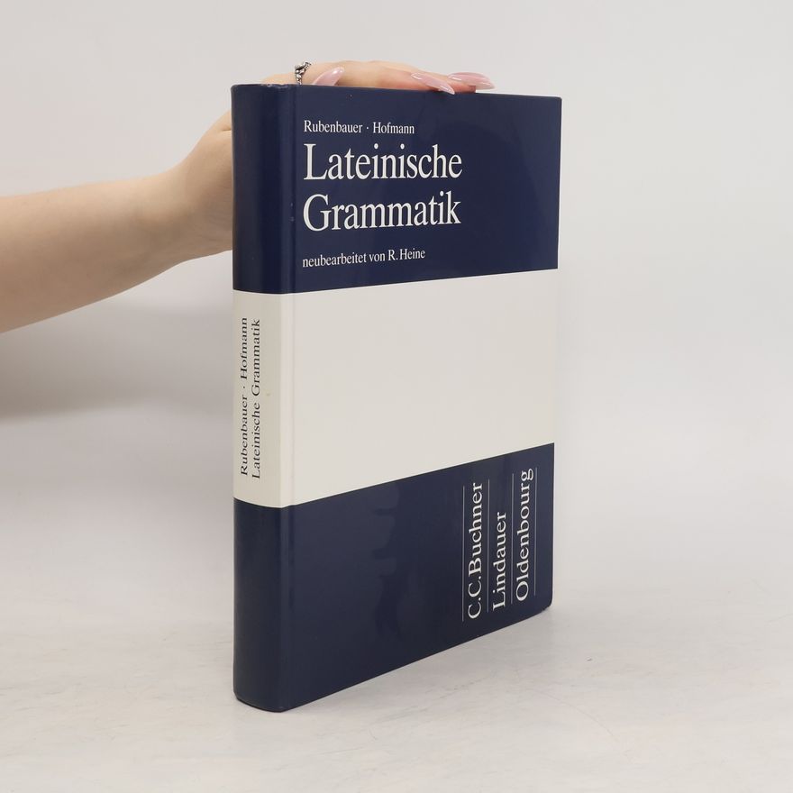 Hans Rubenbauer Lateinische Grammatik