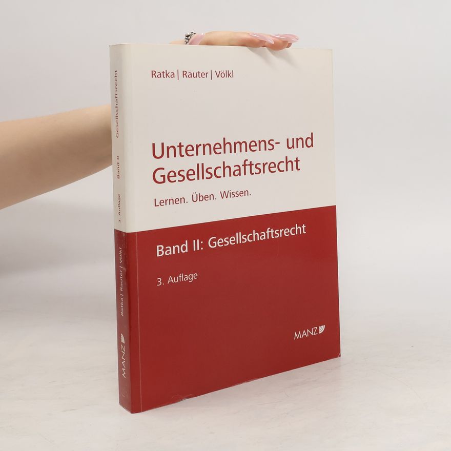 Thomas Ratka Gesellschaftsrecht