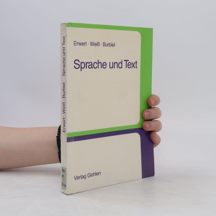 Helmut Erwert Sprache und Text