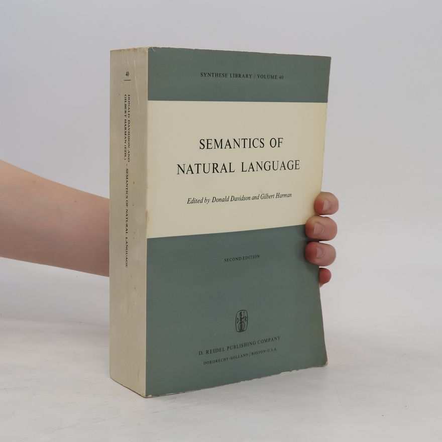 Gilbert Harman Semantics of Natural Language