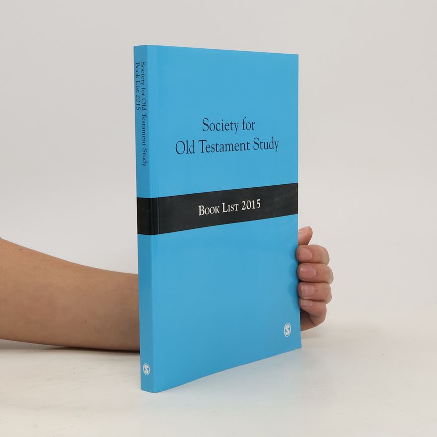 Auteurscollectief Society for Old Testament Study