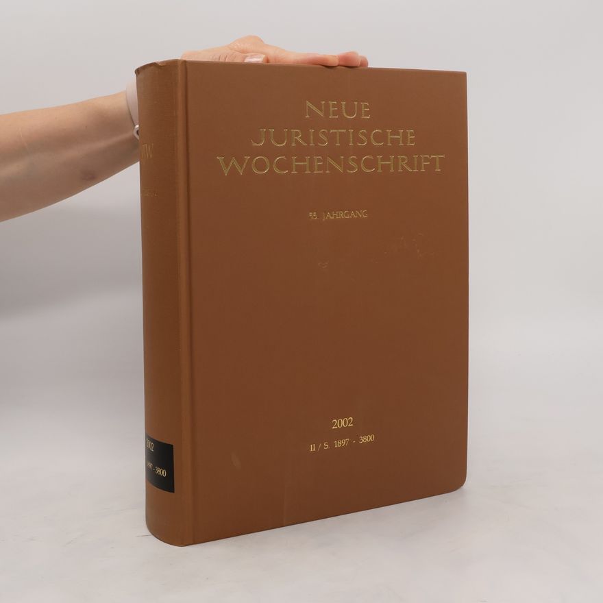 Kolektiv autorů Neue juristische Wochenschrift. II/S. 1897 - 3800