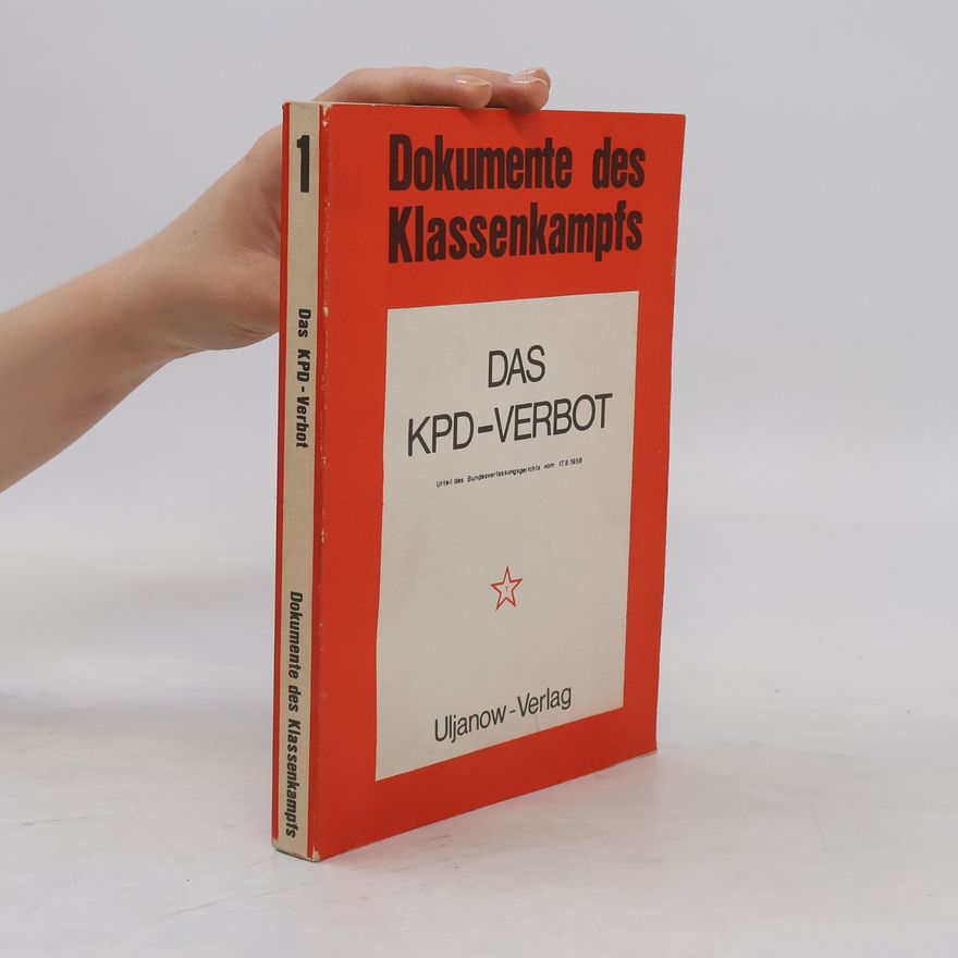 AA.VV. Das KPD-Verbot