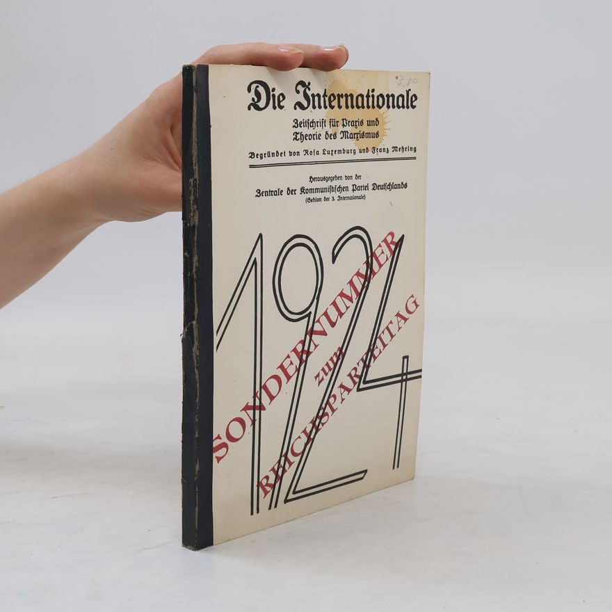 Franz Mehring Die Internationale