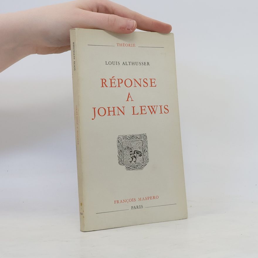John Lewis Réponse a John Lewis