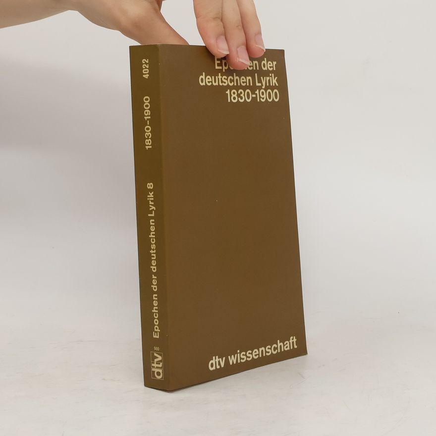 Autorenkollektiv Epochen der deutschen Lyrik 8