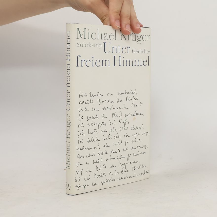Michael Krüger Unter freiem Himmel