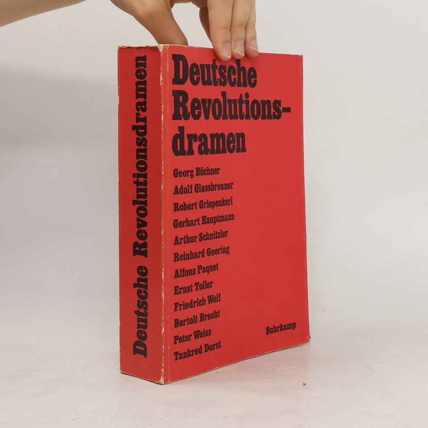 Reinhold Grimm Deutsche Revolutionsdramen