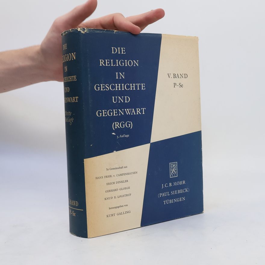 Autorenkollektiv Die Religion in Geschichte und Gegenwart 5. P-Se