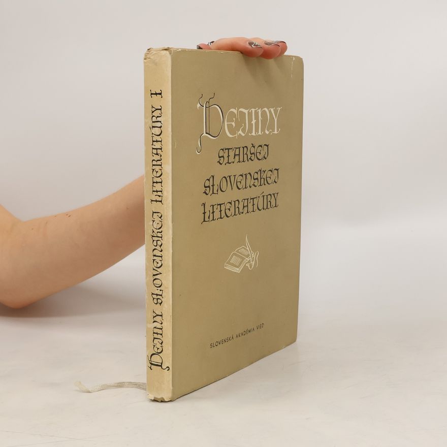 Milena Michalcová Dejiny staršej slovenskej literatúry