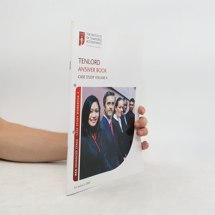 Various authors The Institute of Chartered Accountants in England and Wales Advanced Stage. For Exams in 2009