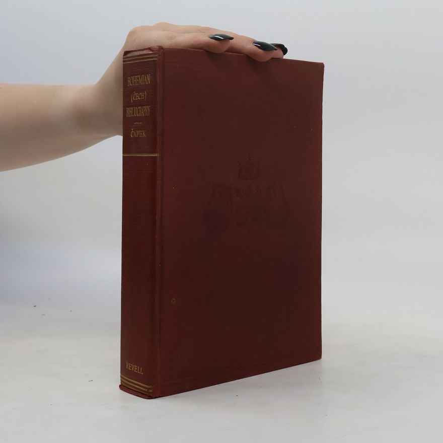 Tomáš Čapek Bohemian (Čech) Bibliography