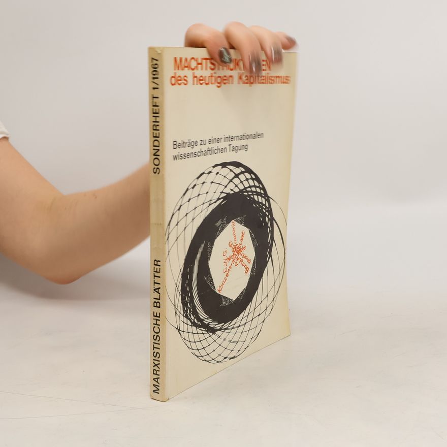 Various authors Machtstrukturen des heutigen Kapitalismus