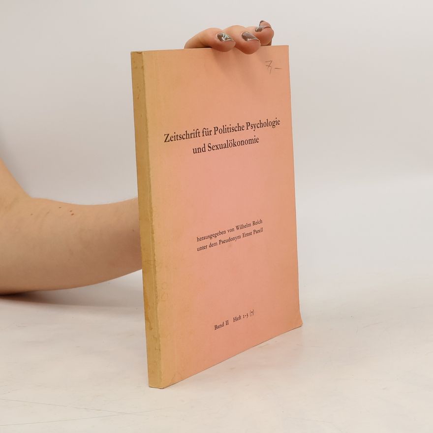 Kolektiv autorů Zeitschrift für Politische Psychologie und Sexualökonomie