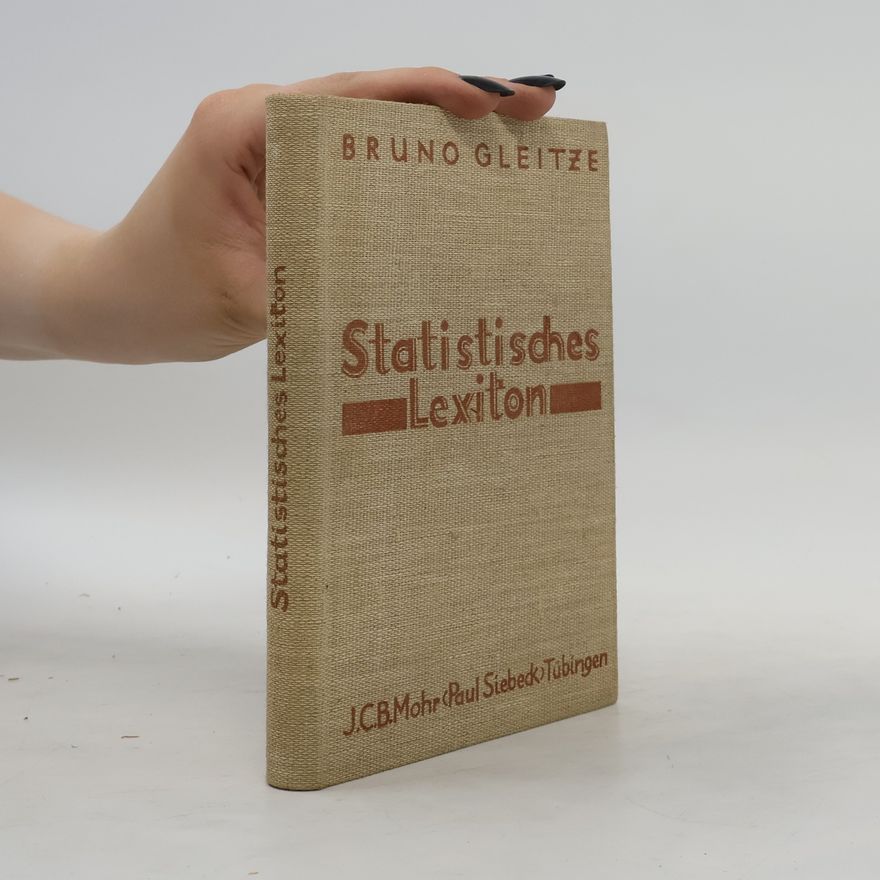 Bruno Gleitze Statistisches Lexikon