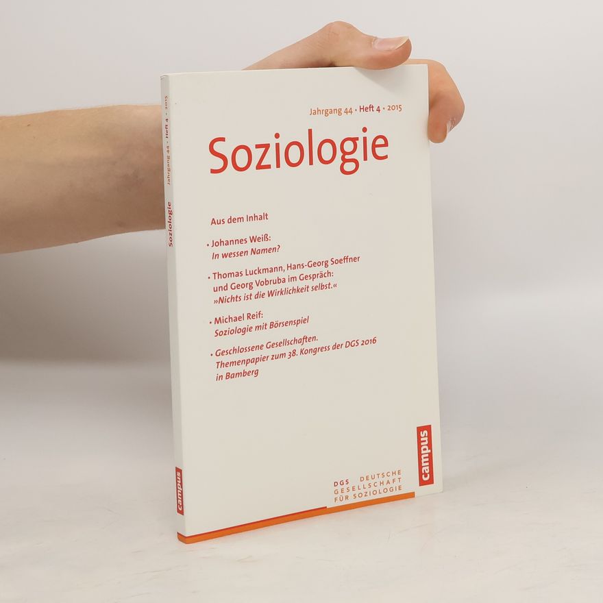 Sylke Nissen Soziologie Jg. 44 (2015) 4