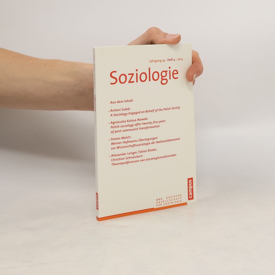 Tobias Rieder Soziologie Jahrgang 43. Heft 4