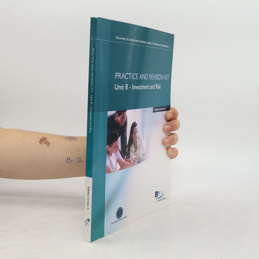 Collectif d'auteurs SII Certificate - Unit 8 Investment and Risk