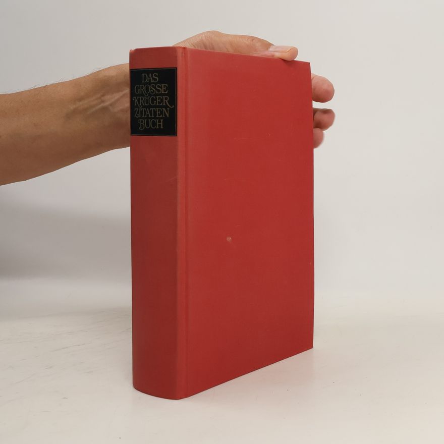 Joe H. Kirchberger Das Große Krüger Zitaten Buch