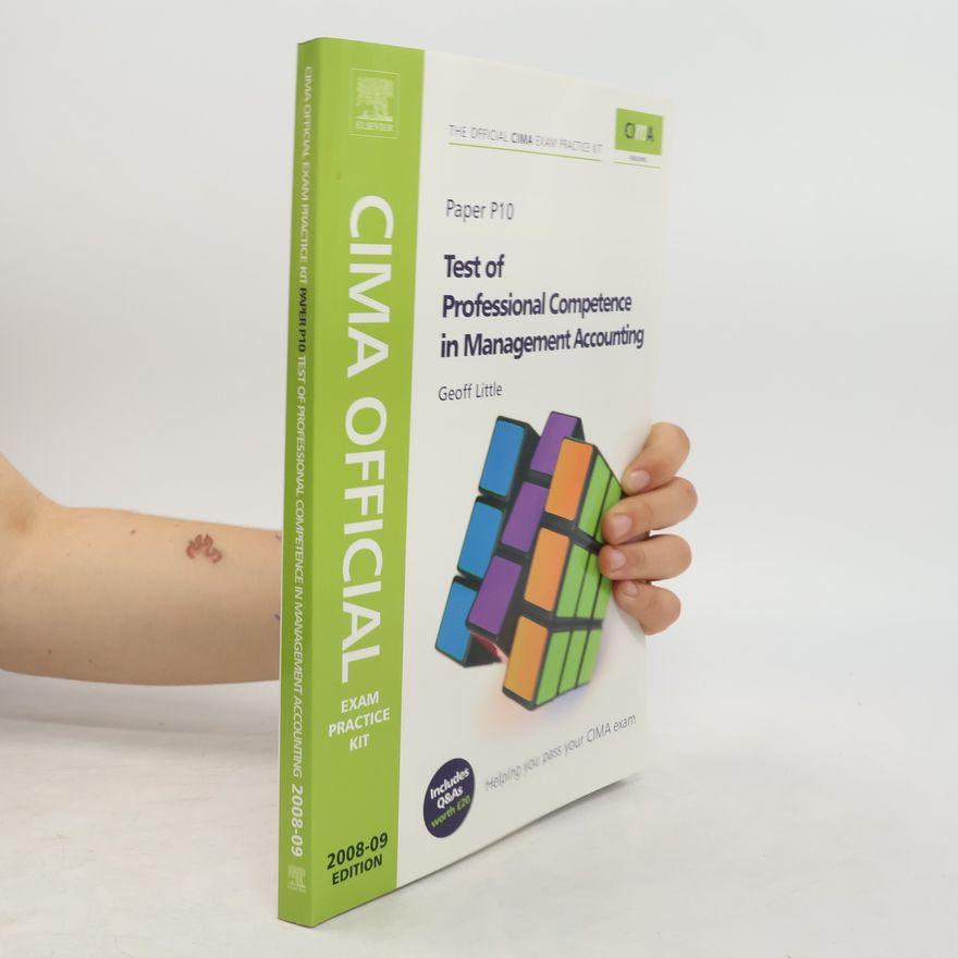 Autorenkollektiv CIMA Official Exam Practice Kit. Test of Professional Competence in Management Accounting