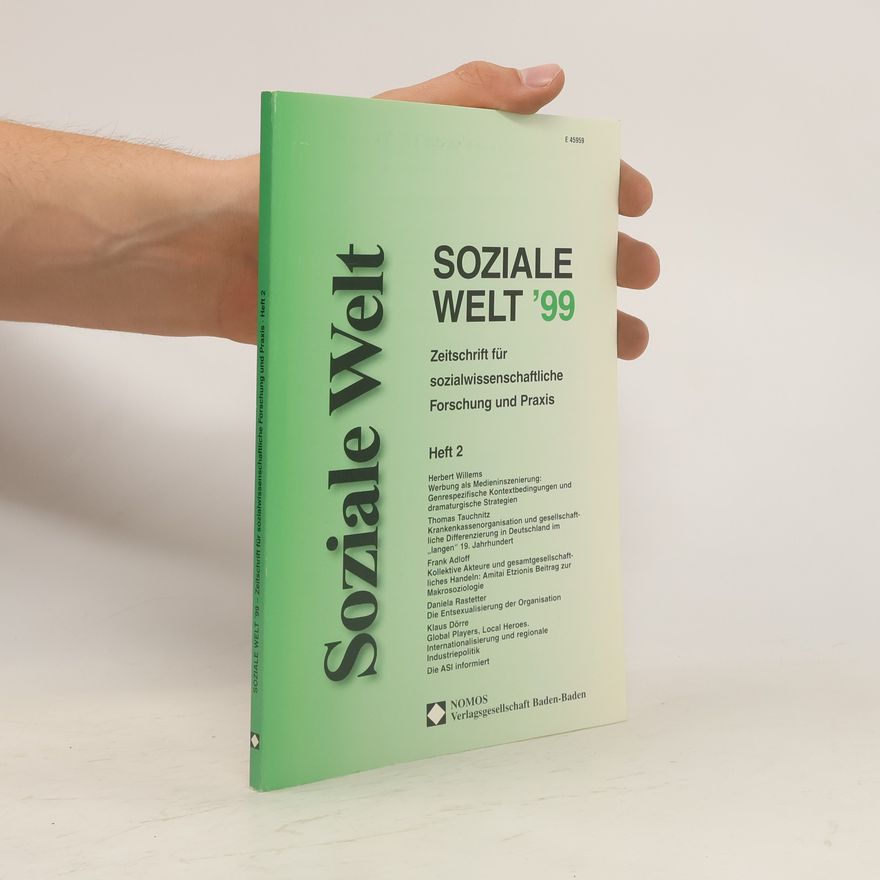 Kolektiv autorů Soziale Welt ´99 Heft 2