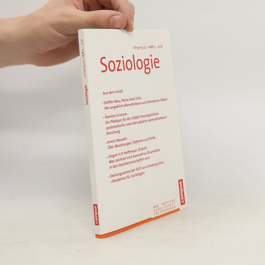Karin Lange Soziologie. Jahrgang 47. Heft 3
