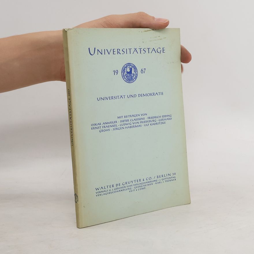 Autorenkollektiv Universität und Demokratie