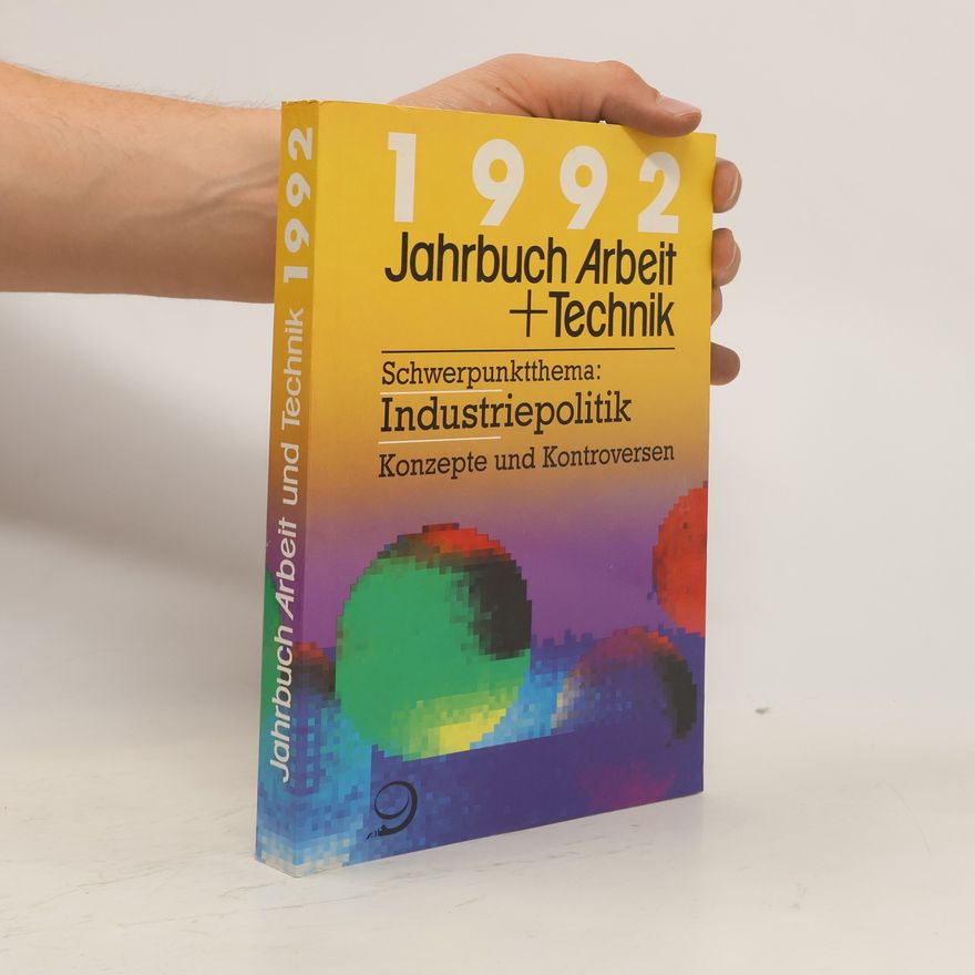 Werner Fricke Jahrbuch Arbeit und Technik 1992.