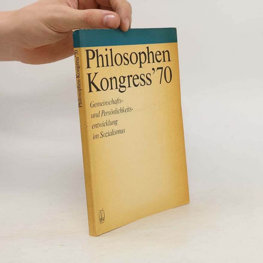 Various authors Philosophen-Kongress 70
