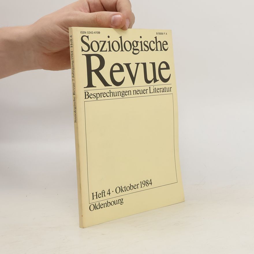 Autorenkollektiv Soziologische Revue. Heft 4